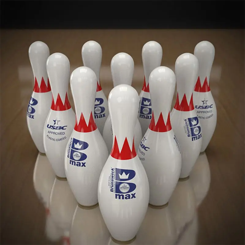OEM/ODM max bowling pin quality branded wooden tenpin bowling pins