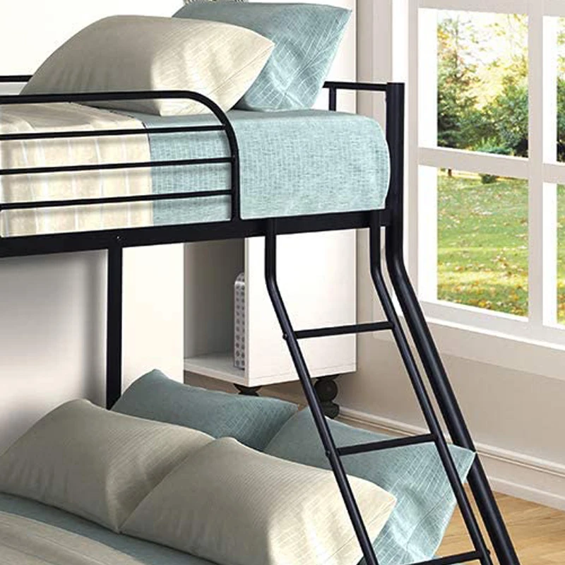 Factory Price Selling Twin Adult Soft Bunk Bed Fashion Modern Metal Adult Bunk Bed
