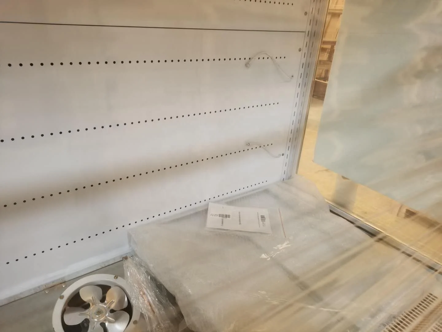 2.5m systainer high quality compressor glass sliding doors paraffin display fridge/refrigerator for supermarket