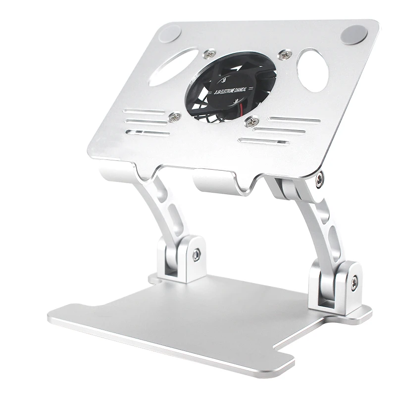 Wholesale Cooling Fan Heat Dissipation Bracket Adjustable Portable Tablet Laptop Stand Holder