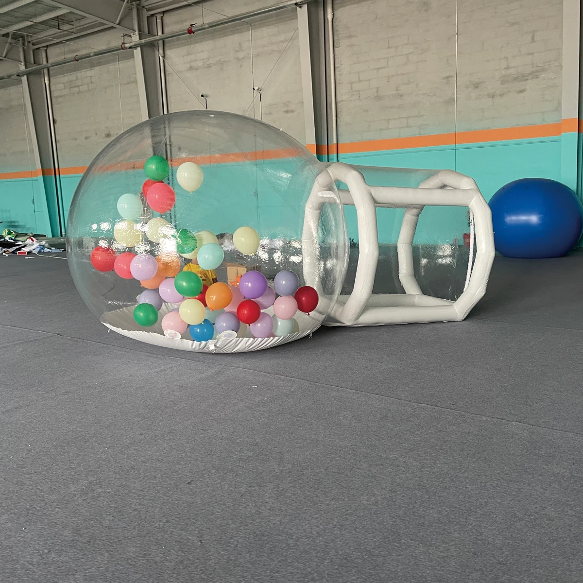 Custom PVC Transparent Clear Inflatable Bouncy Balloon Dome Event Glaming Tent Boubble House for Kids