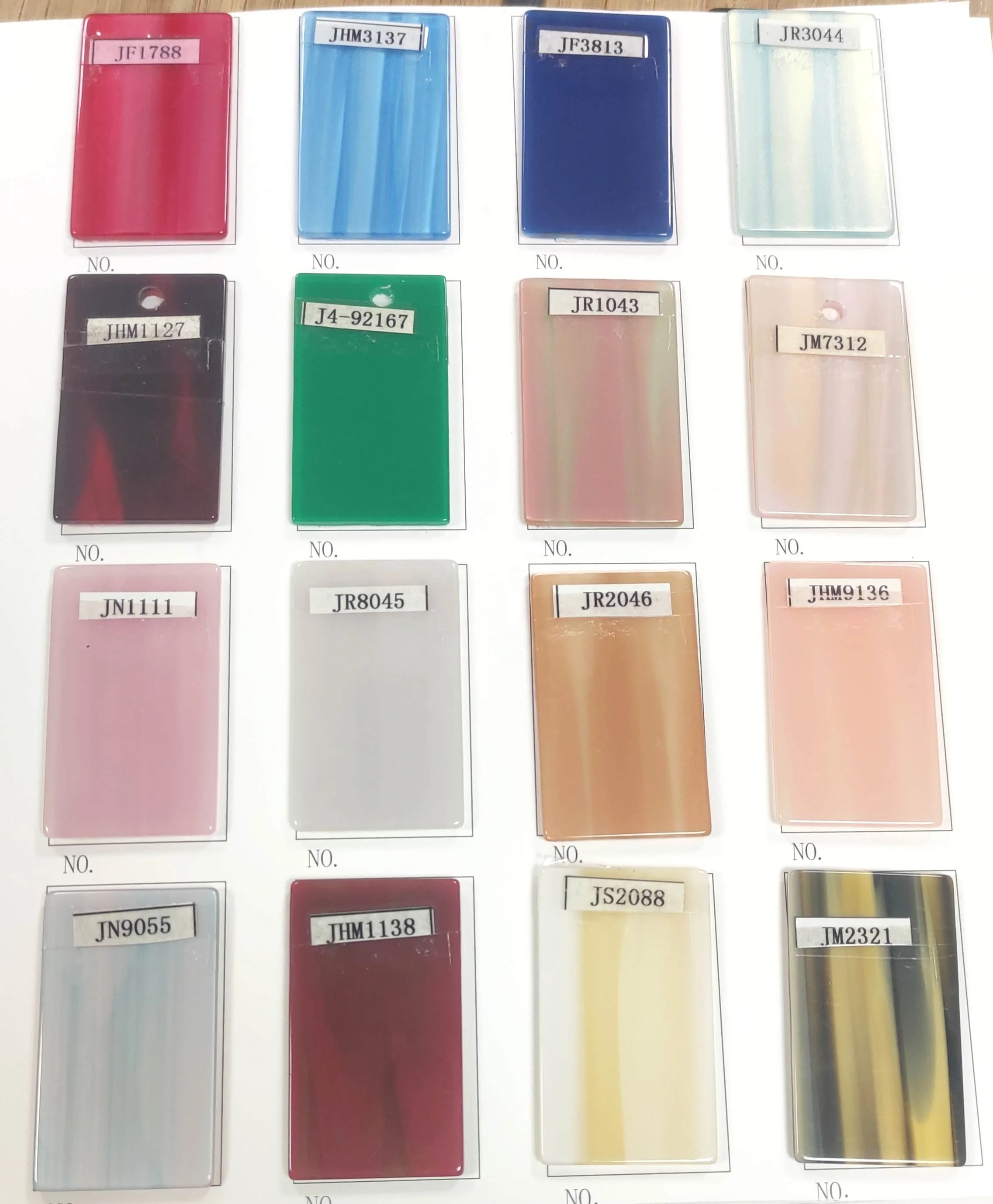 Factory Wholesale Economical Various Cellulose Acetate Sheets for Jewelry Shoes Clothes Hair Accessories Reading Glasses Frames