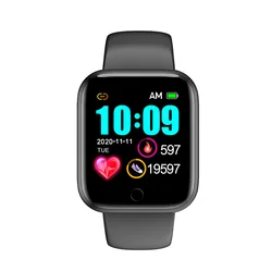 New smart watch for men and women 1.44-inch Makaron D20S Y68S blood pressure and heart rate monitoring smart watch