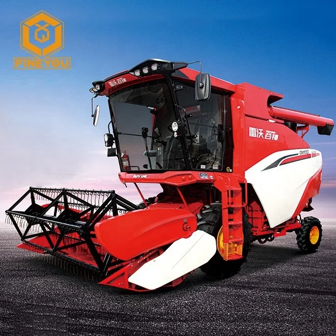Weichai lovol GM100 комбайн для кукурузы и соевых бобов