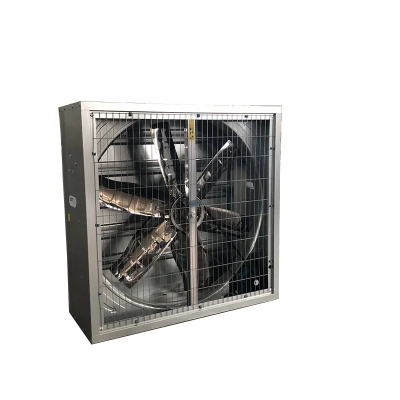 silent axial flow exhaust fan industrial ventilation equipment