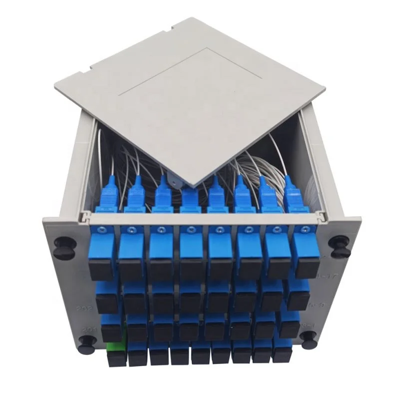 Вставки карты Sm Sc/оптический патч-корд 1X32 Lgx типа волоконно-оптические коробка передач для высокочастотной связи по проводам ЛЭП