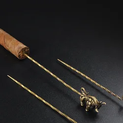 High Quality Multi Shape Gold Cigar Needle Nubber Picks Tool