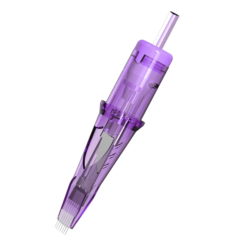 private label purple professional tattoo cartridge needles cartridge tattoo machine (1600572020678)