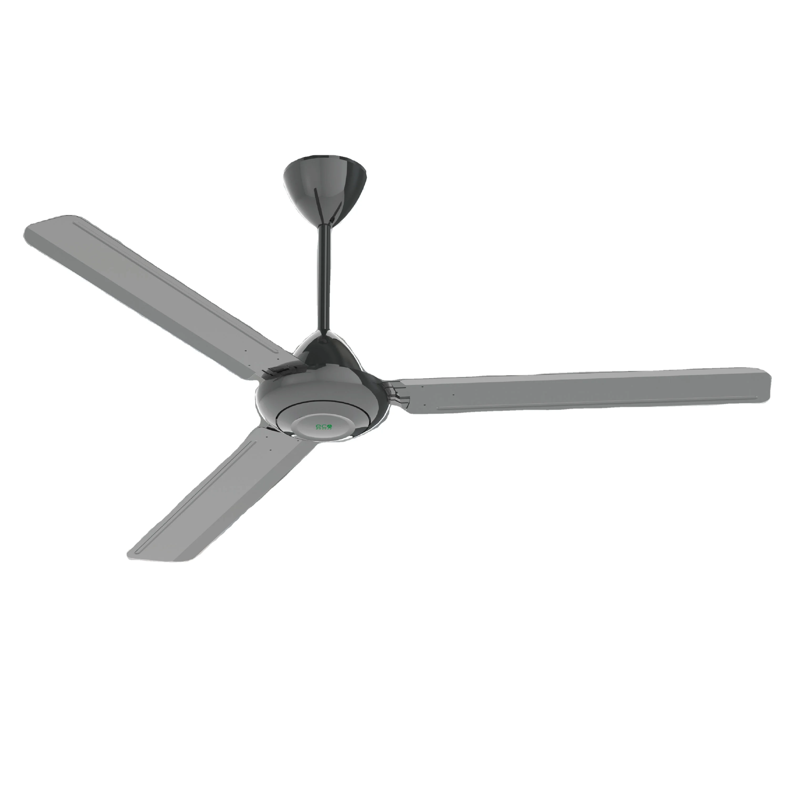 Free spare parts 56 inch Ceiling Fan Malaysia 3 Blades Black AC Regulator Copper (EB-6016)