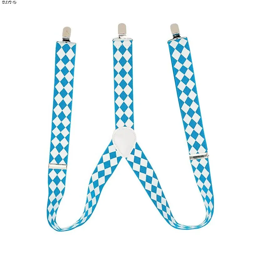 German Oktoberfest suspenders Creativity Bavarian Suspenders Oktoberfest Party Supplies Decorations Costume Prop Gift