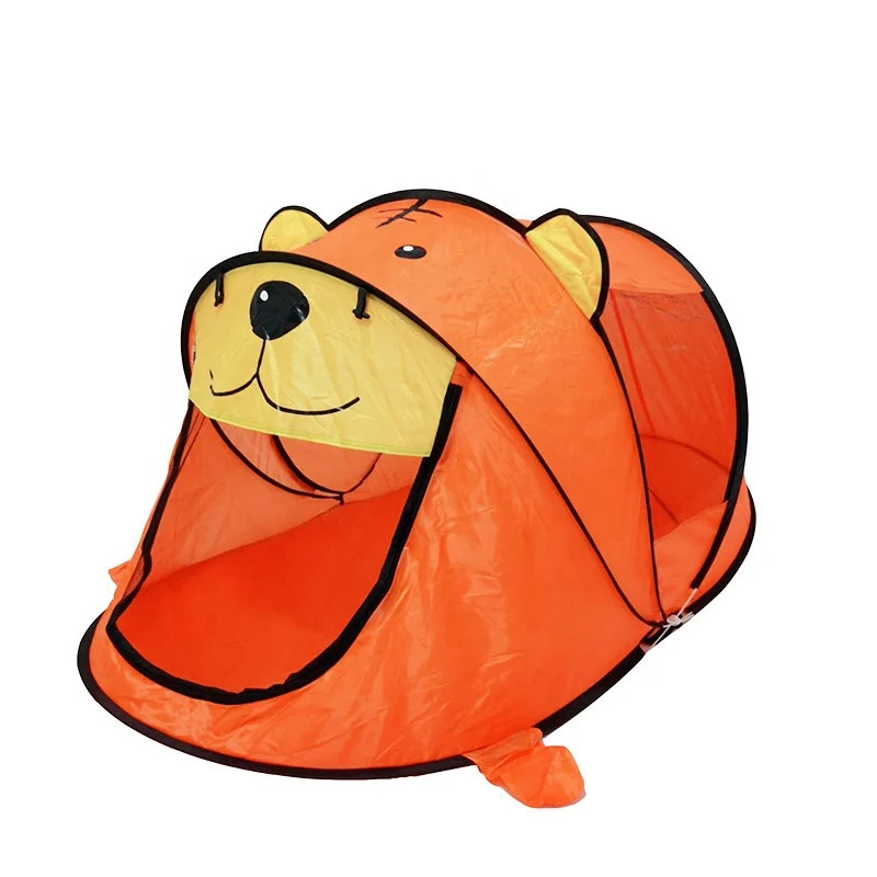 Детский портативный складной игровой домик вигвам игрушка для сна маленькая милая мультяшная палатка с