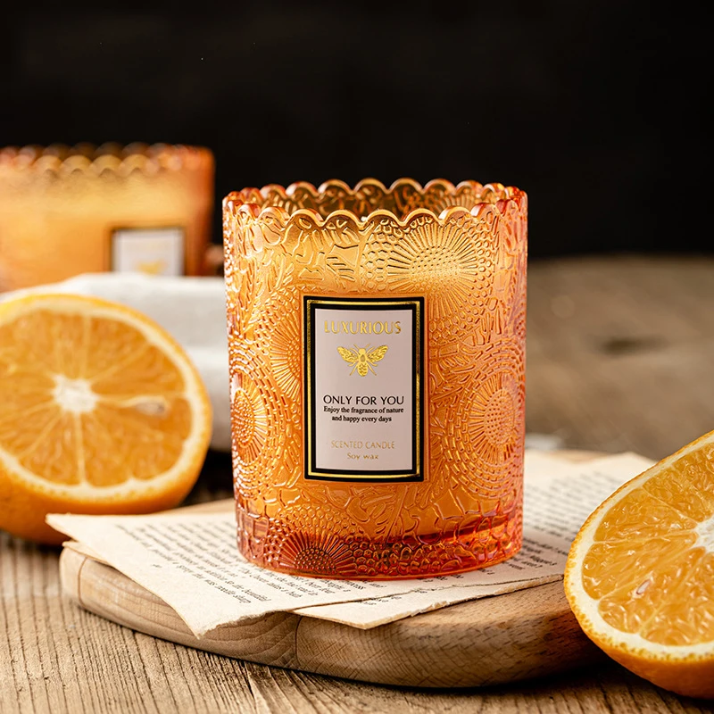 Chinese scented candle supplier luxury creative fashion scented candle gift set for women