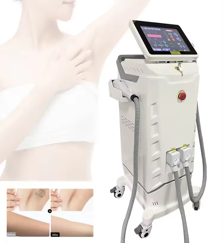 DPL-IPL-2 Vertical IPL SHR 2 in 1 IPL Intense Pulsed Light Laser For All Skin Color
