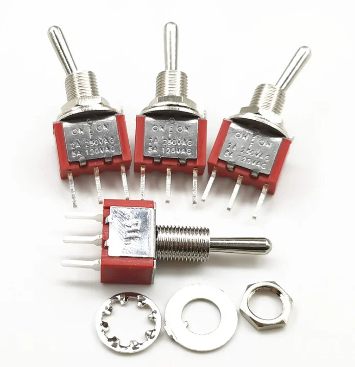 hot selling price-off promotions highly  Toggle Switch Screw Terminals 2P ON-OPP SPST 15A 250V toggle switch