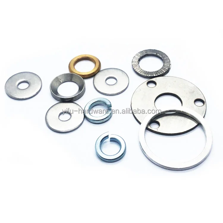 Factory Customized Spring Steel Shim Flat Washer Ss304 Stainless Steel Shim Ring Thin Shim Washer