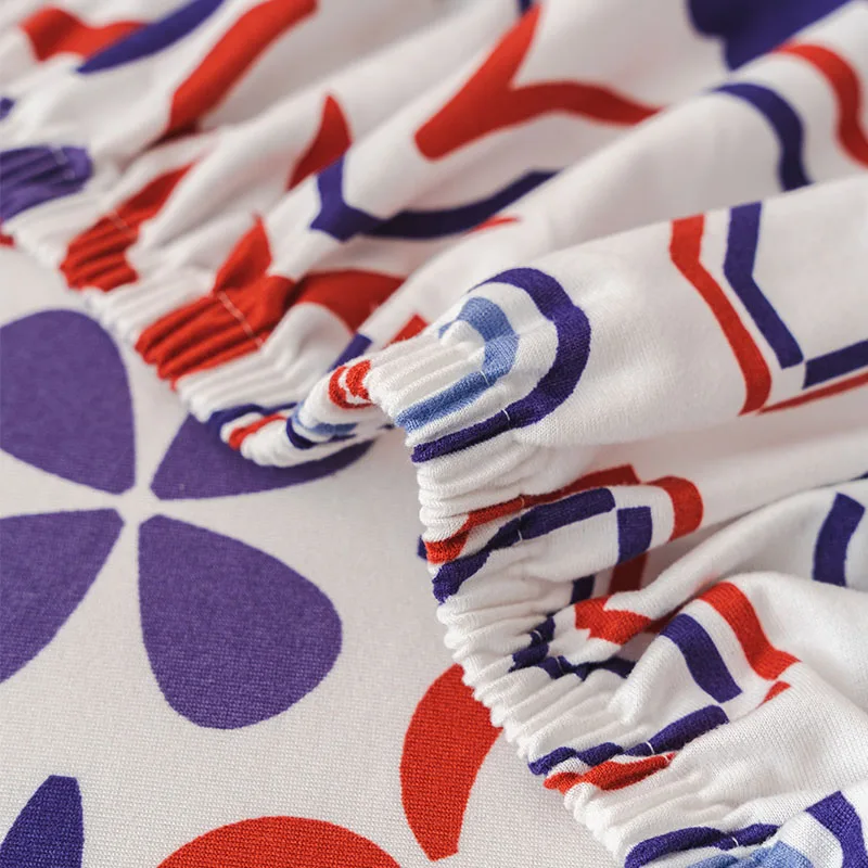 All-Year Universal Stretch Sofa Cover Solid Pattern Couch Cover for Sectional Sofas