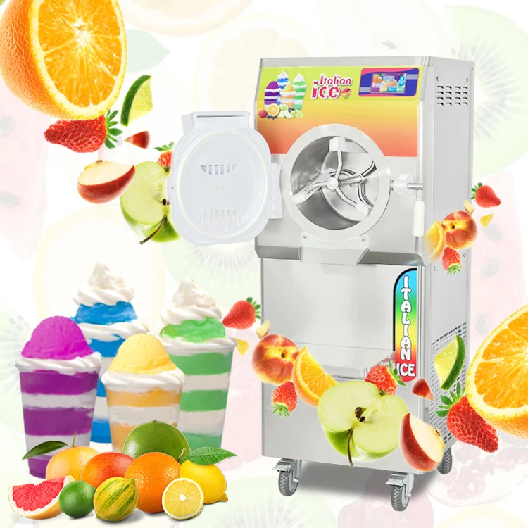 Kolice CE ISO ETL Italian ice making machine/high efficiency chocolate ice cream making machine italian ice cream machinery