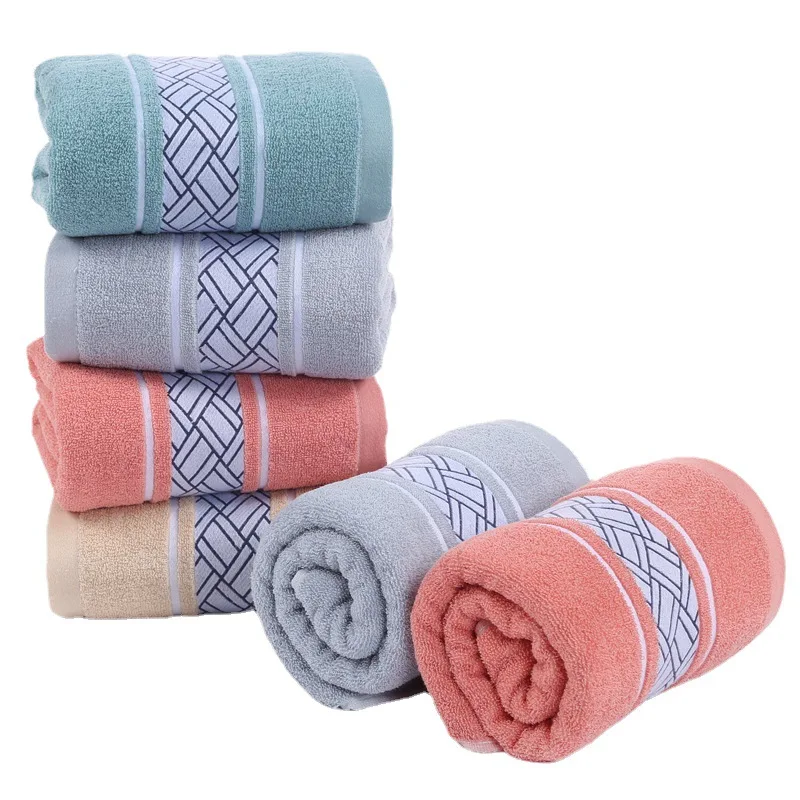 Bathing towel, household, all cotton absorbent, unisex large size shower towel, sofa towel