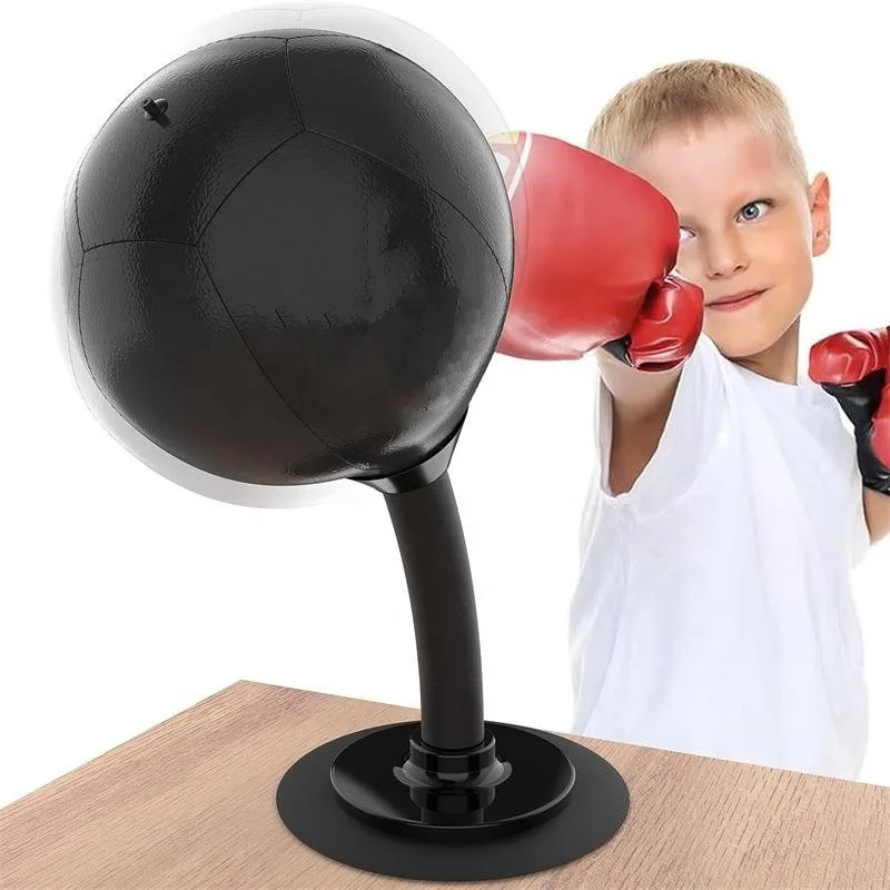Wholesale Cool Funny Desk Toys Interactive Boxing Games for Adult Stress Relief Mini Punching Bag Speed Ball
