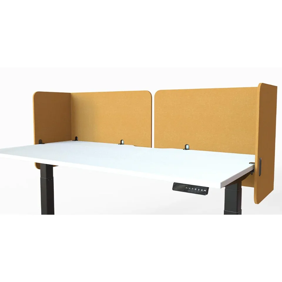 PET Sound proof wall panel DESK DIVIDER 100% polyester fiber Recyclable Office Desk Screen PET Acoustic panels