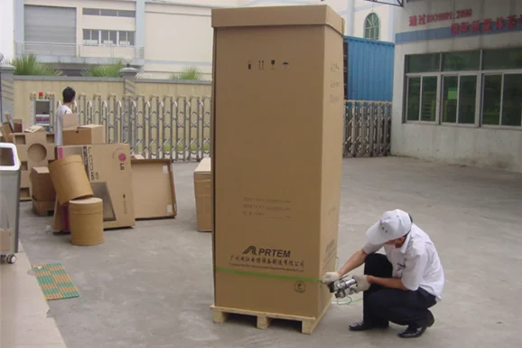Charging station industrial cabinet corrugated cardboard packaging box heavy-duty distribution transport shipping package