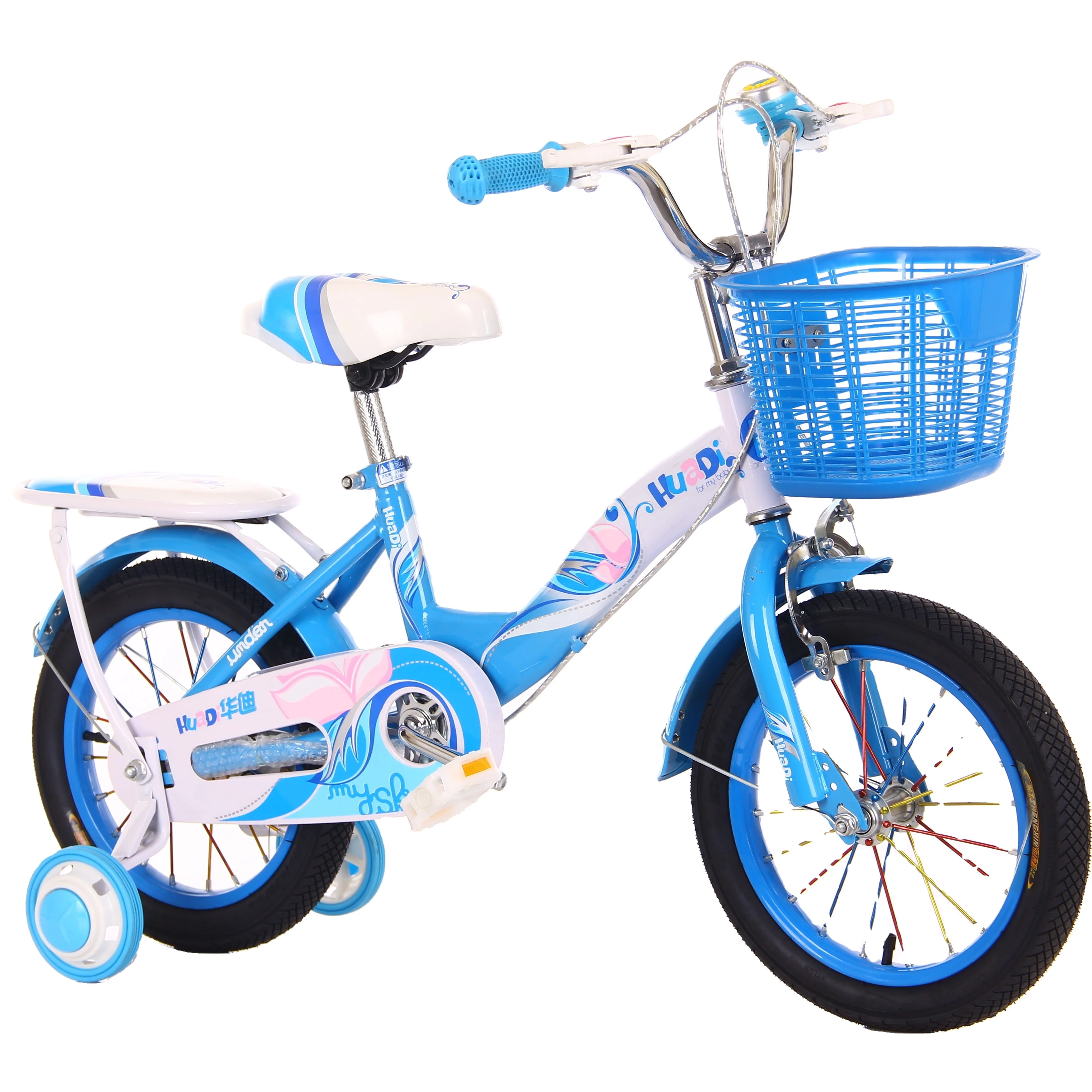 China Factory Kids Bike Cool Cycle for Children Boy and Girl Bicycle With Removable Training Wheel