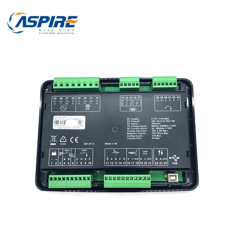 
Diesel Generator Control Unit DSE 6020 Controller DSE6020 MKII Genuine UK 