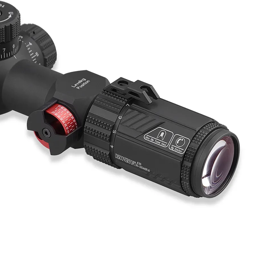 Discovery Optics HS 4-16X44SFAI FFP Reticle Scope Optica Waterproof Fogproof Shockproof with Long Range 4X Magnification