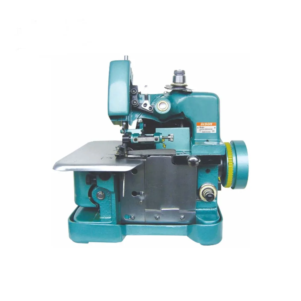 DS-1-6D Mini household medium speed three thread overlock sewing machine with motor
