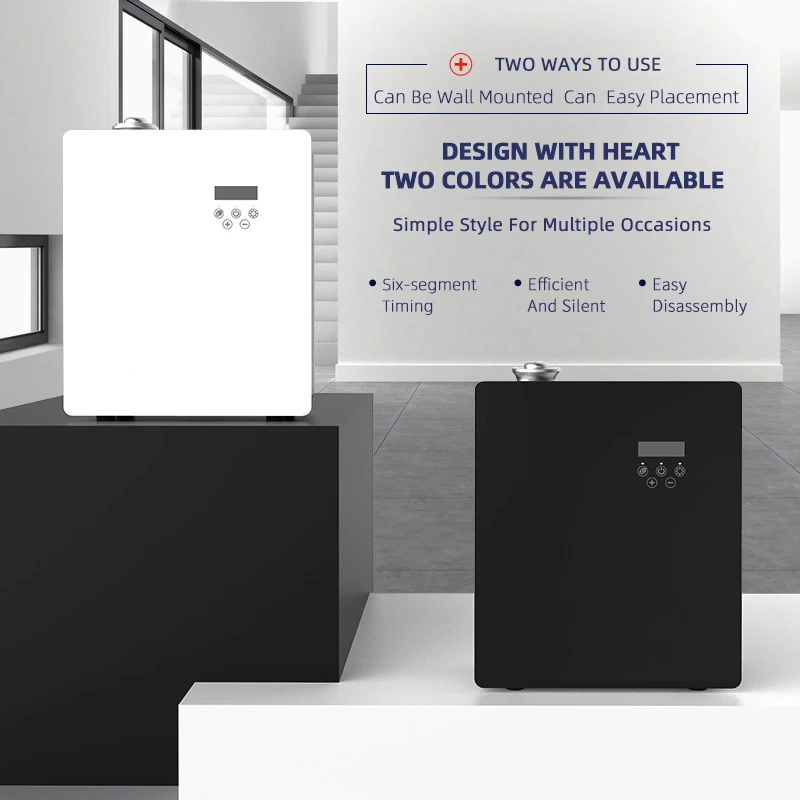 Oil Diffuser Material Aroma Diffuser Machine Hot Sale Aluminum Alloy Electric 12V Air Freshener Clean Air More Than 8 Hours 24W