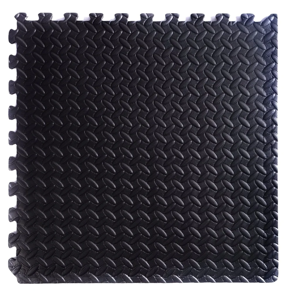 
Anti-slip Black EVA Foam Puzzle Gym Mat with Custom Package 