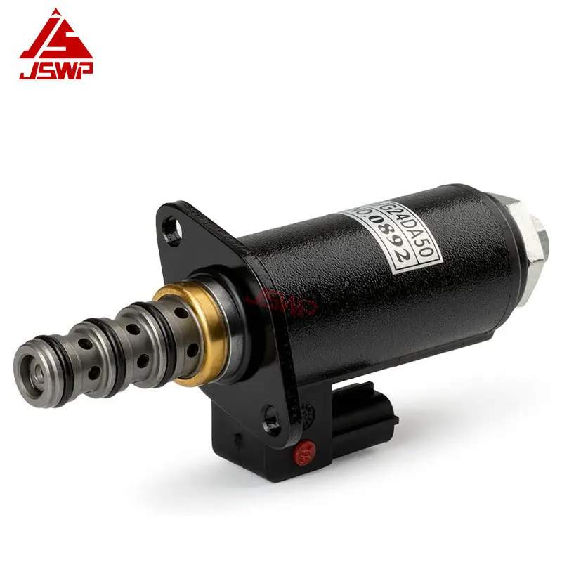 Электромагнитный клапан YN35V00050F1 (красная точка) KWE5K-31/G24DB50 для SK200-8 Kobelco 230-8 350-8 предохранительный замок электромагнитный
