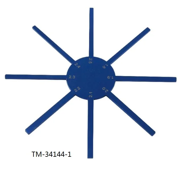 Braunstein Fixed Caliper, titanium ophthalmic surgical instruments,  TM-34144-1