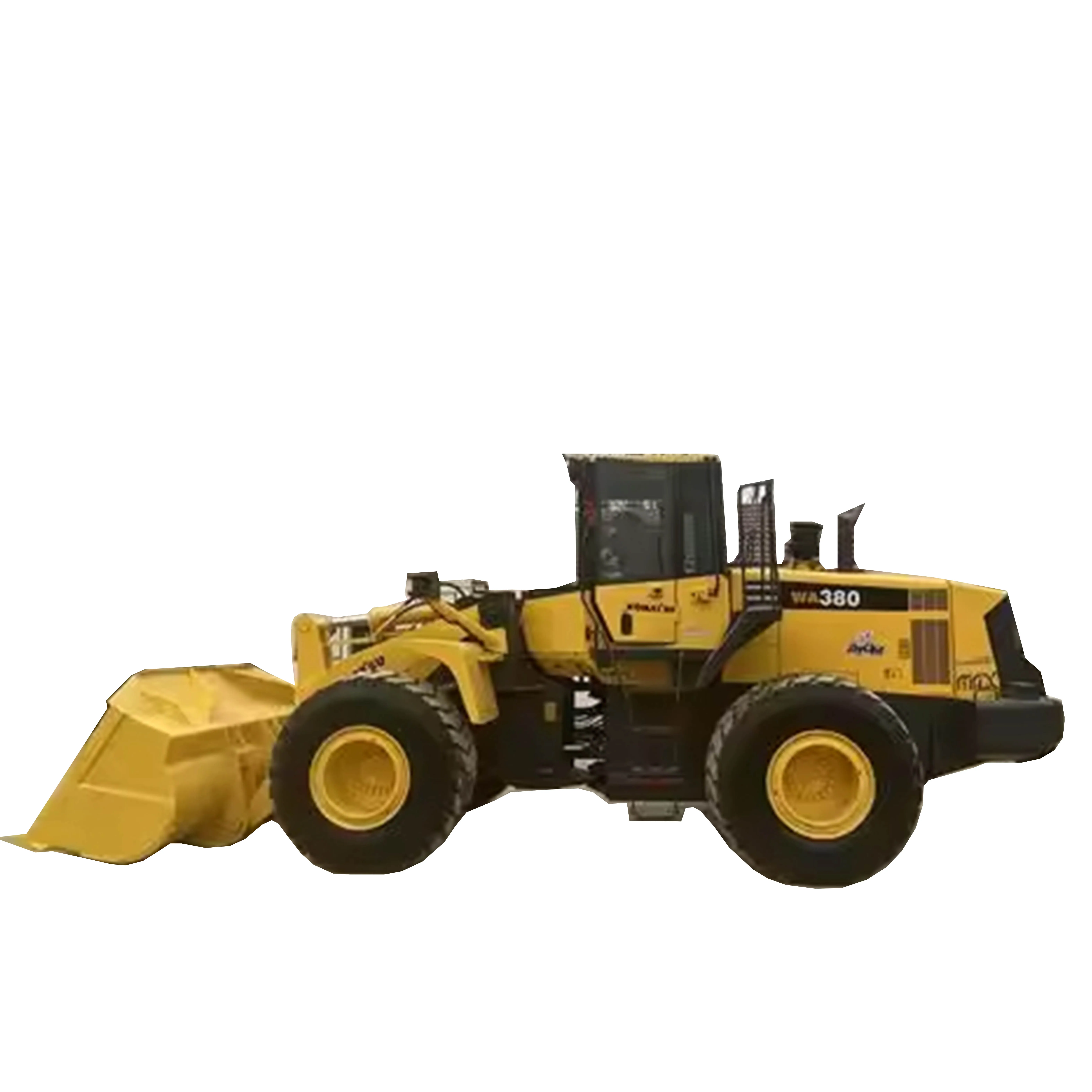 Best Price Used Komatsu WA380 Wheel Loader Original Japan Core Motor Components Second Hand Backhoe Loader from China