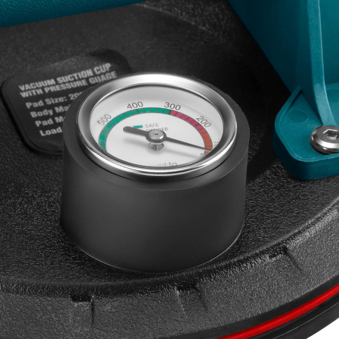 Ronix vacuum suction cup RH-9933 hand-held vacuum pump suction cup glass vehicle handle sucker with air pressure display