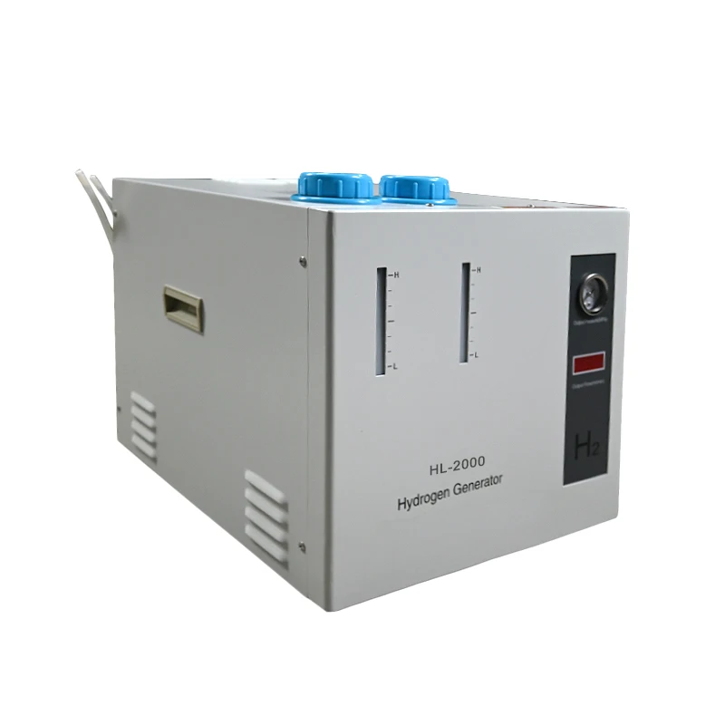 HL-2000 2000ml 99.999% laboratory hho electrolysis hydrogen generator factory supply PEM water electrolysis hydrogen machine