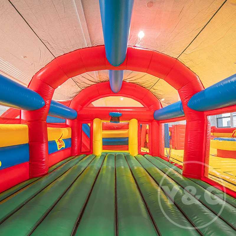 Y&G Giant jump park adults and children indoor attraction amusement park jungle inflatable trampoline park