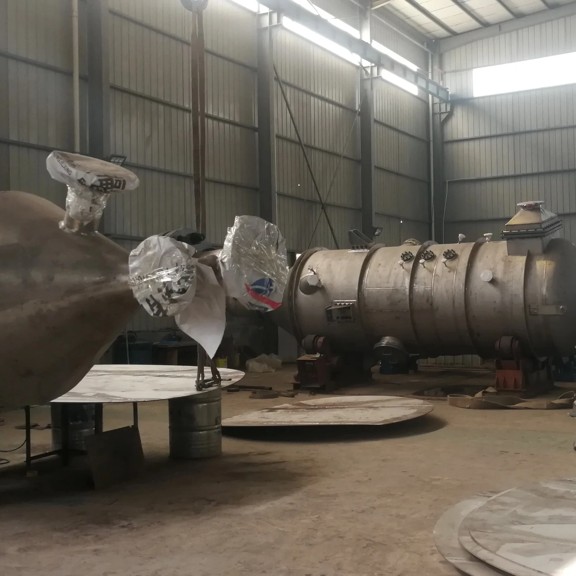 Titanium Condenser and Zirconium Condenser for Corrosion Resistant Liquid Equipment Unit