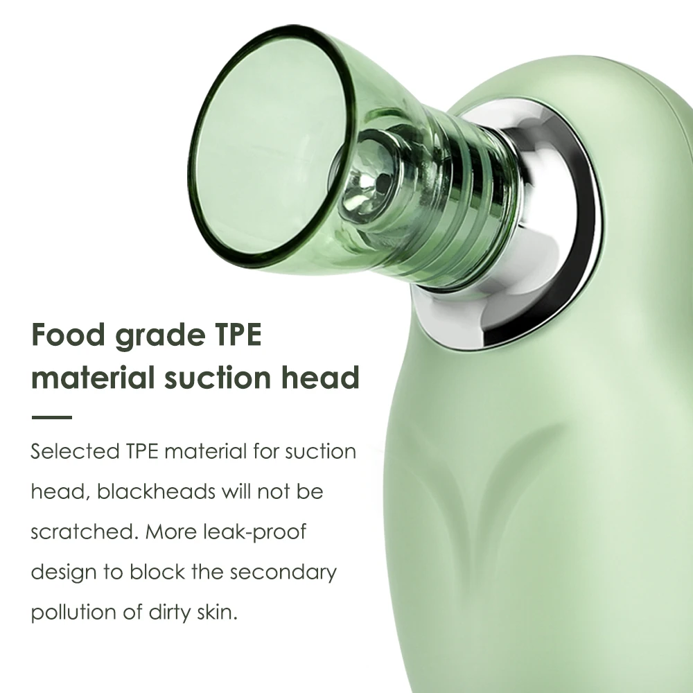 BR015 Wholesale New Blackhead Remover with Heating Compress Adjustable 3 Levels of Suction Power Pore Vacuum Removal Tool