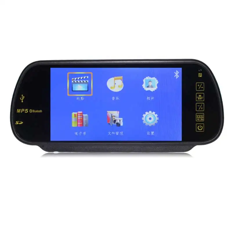 car baby camera video  reversing aid screen lcd cctv camera Touch screen car rearview mirror BT 7 Inch car monitor