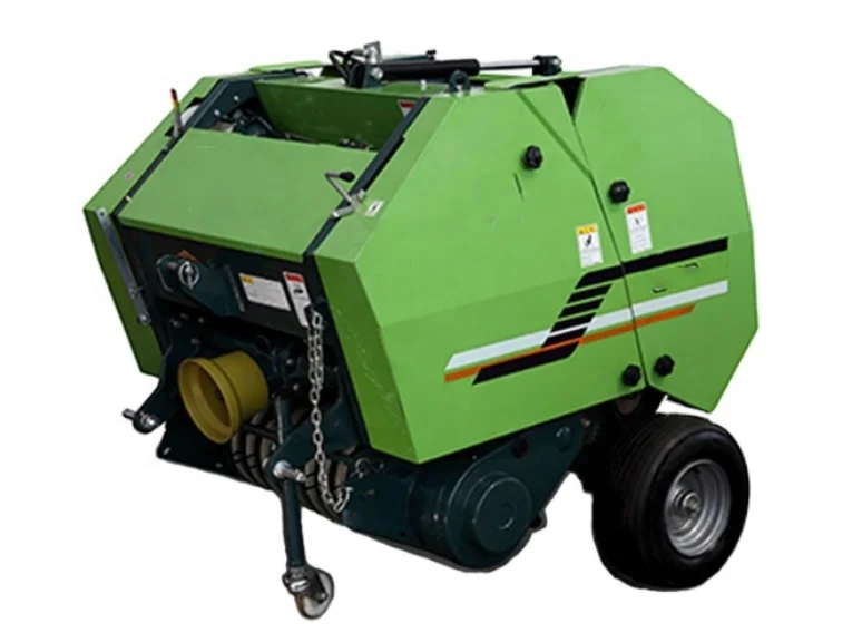 Mini High working efficiency tractor PTO use hay round baler straw baler machine grass round baler