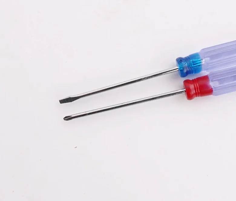 Crystal Screwdriver 3MM Small Screwdriver Transparent Handle Repair Mobile Phone PC Small Screwdriver Cross - Shaped Mini