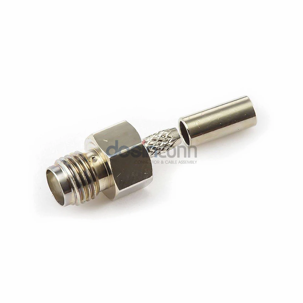 RF SMA Jack Female Straight Pin Coaxial Connector Manufacturer