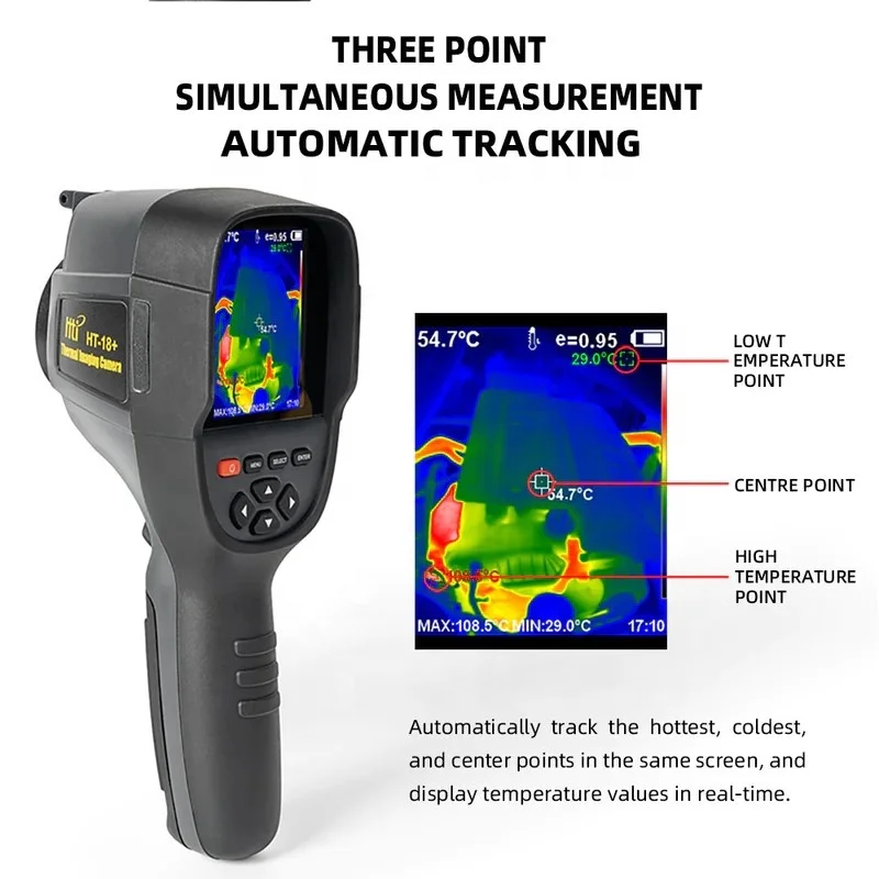 Ht-18+ China Supplier Cooled Thermal Imaging Handheld Infrared Products Customized Infrared Thermal Imaging Camera