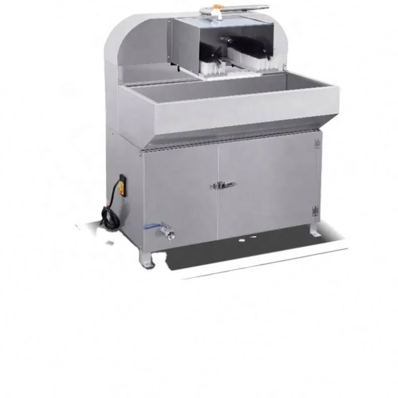 Commercial 2-Head Semi-Automatic Brush Bottle Washing Machine