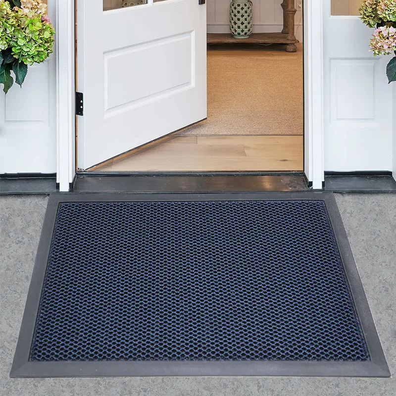 Rectangular Multiple Pattern Color Tpe Material 3D Mesh Mat Conference Gate Entry Door Mat