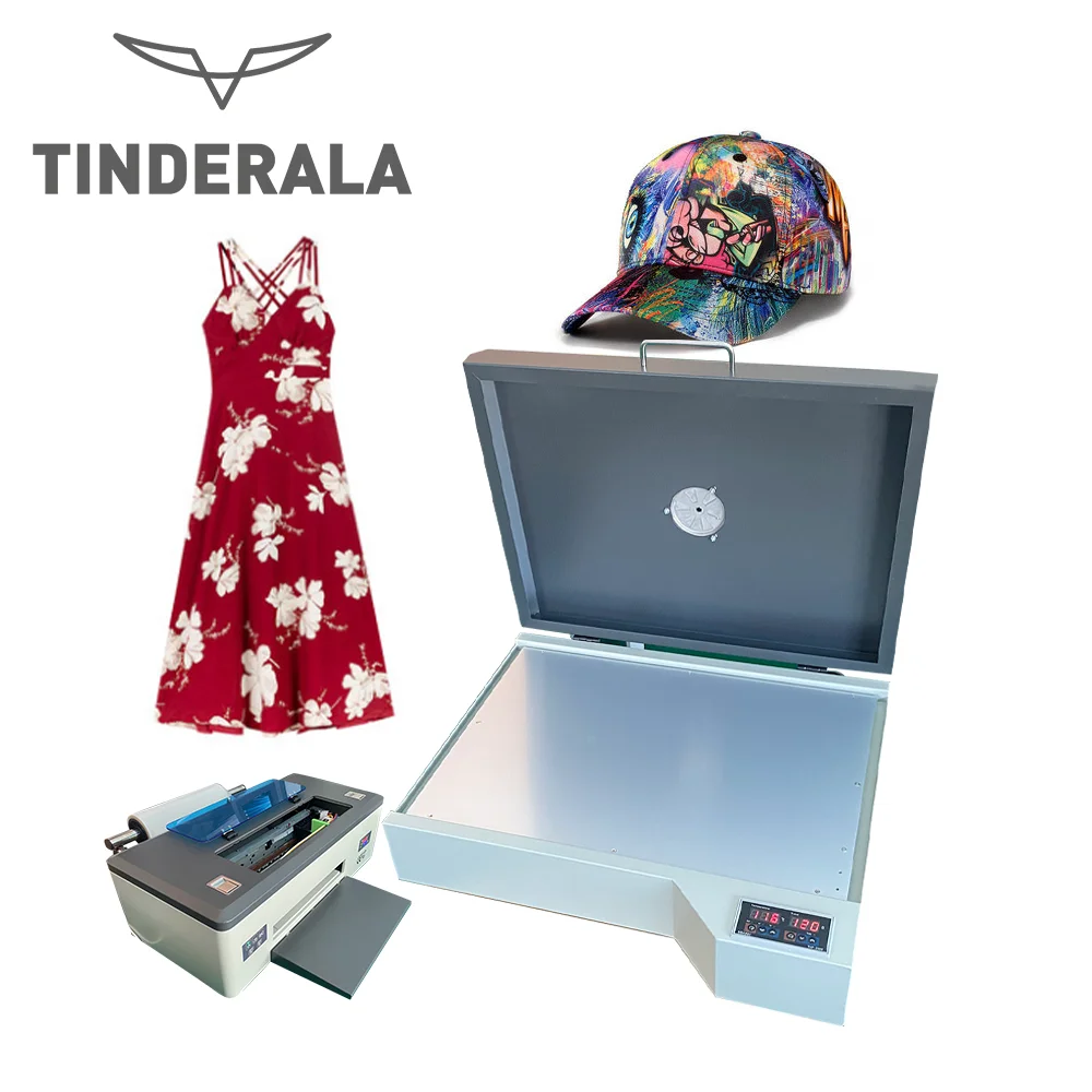 2022 New Desktop Dtf Oven Machine Pet Curing Heat Drying Dtf Oven For A3 Film Hot Melt Powder Dryer Heater Printer for cloths