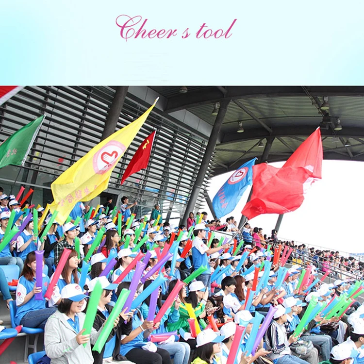 
Wholesale Inflatable Cheering Thunder Sticks Pvc For Parties And Sports Games 