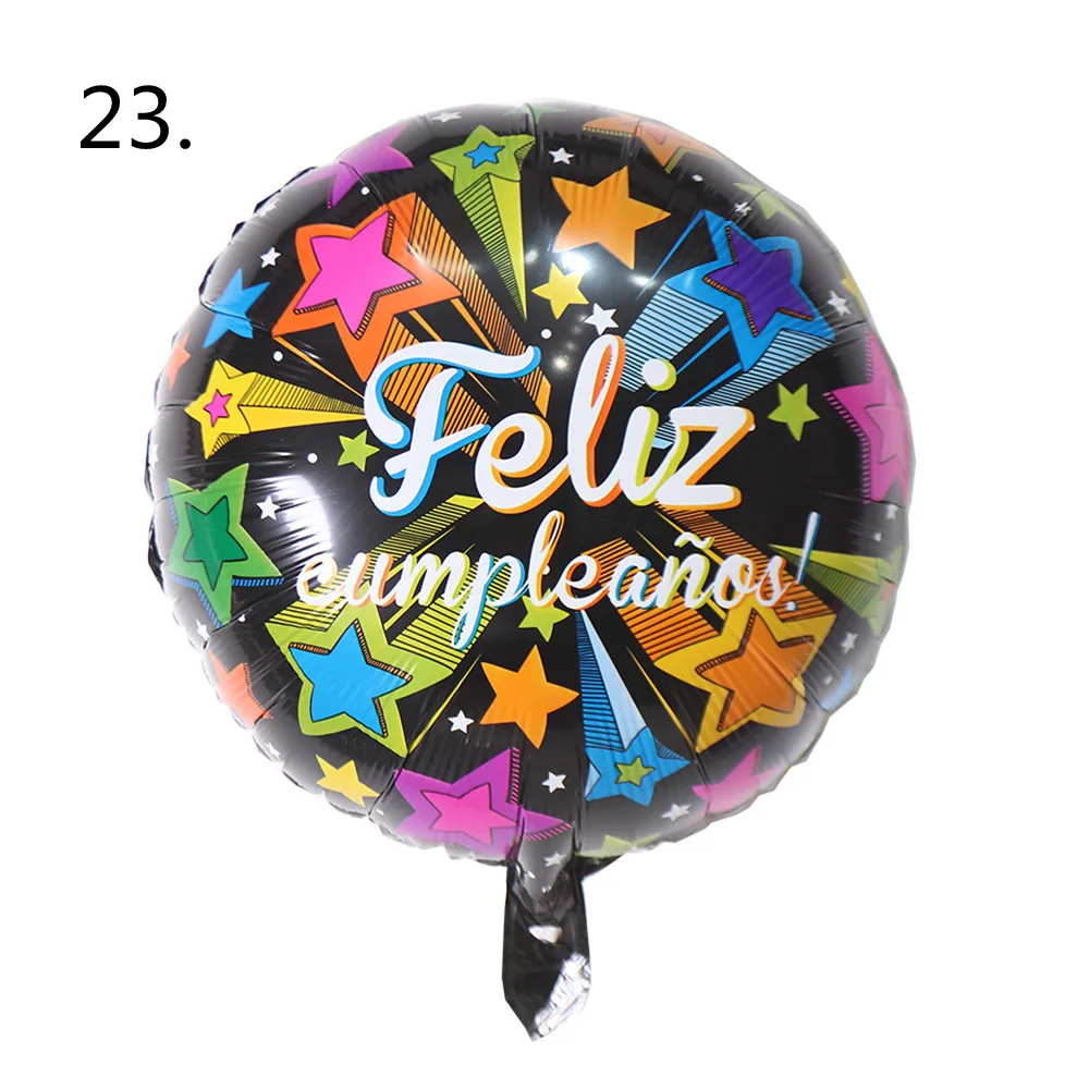 Pelicula de aluminio globos Cartoon 18inch Foil Balloon Supplies Baby Shower Gift Balloon Party Decoration For Happy Birthday