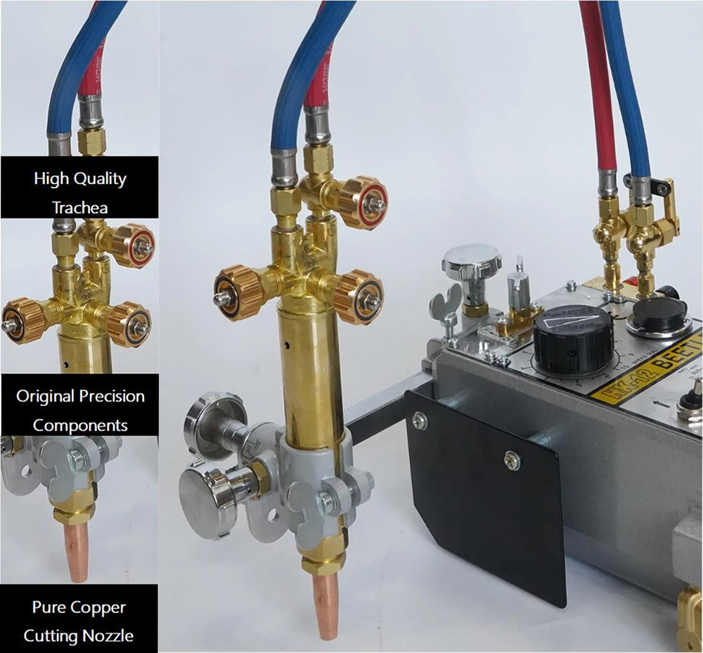 Semi Automatic Flame Cutting Portable Gas Cutting Machine